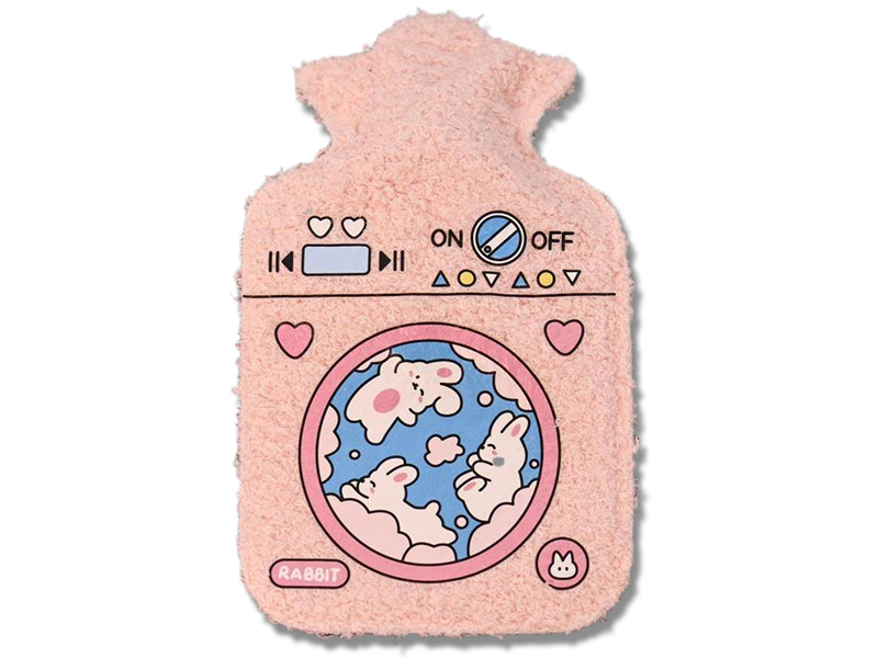 Купить оптом Грелка "Animal wash. Зайки" 19х11 см 300 мл 129-R046-02 в Луганске