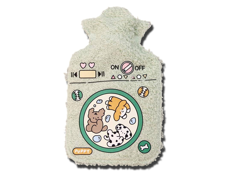 Купить оптом Грелка "Animal wash. Собачки" 19х11 см 300 мл 129-R046-03 в Луганске