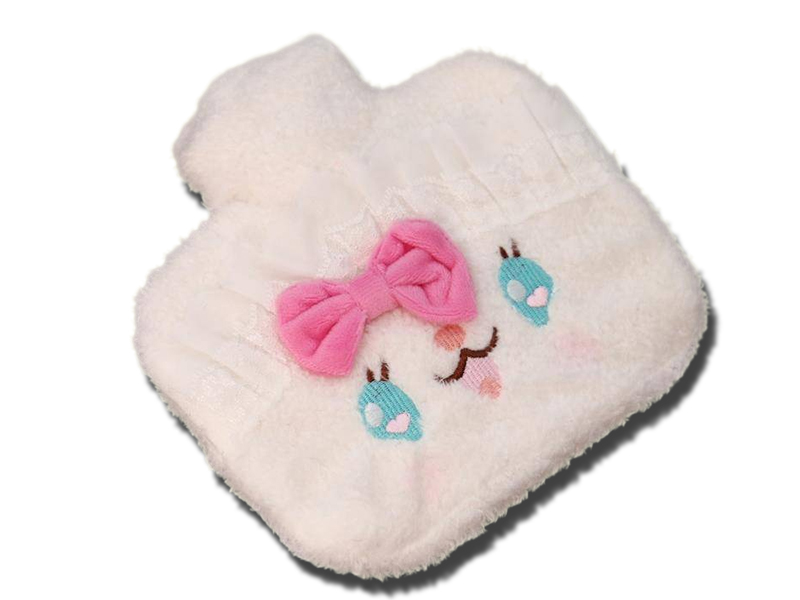 Купить оптом Грелка плюшевая "Sweet hugs" 20х20 см 1000 мл белый 129-R003-02 в Луганске