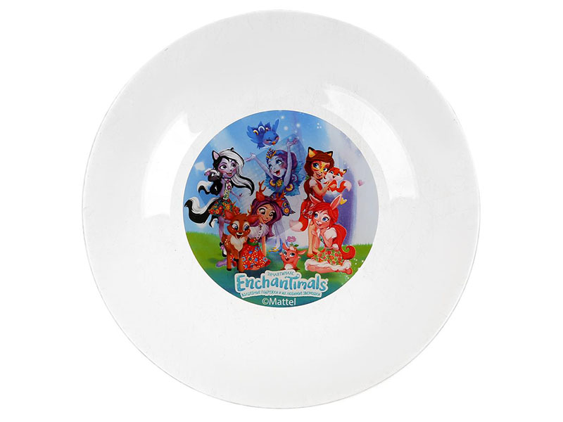 Купить оптом Тарелка стеклянная "Enchantimals" 19,6 см GP51763EN в Луганске