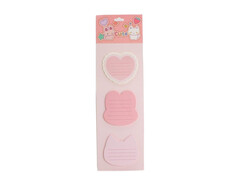 84873 [22P-BLT-13910-7] Блок для заметок "Cute Bunny&Kitty" 3 шт*30 л