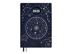 84958 [67002] Ежедневник дат. А5 176 л "Нумерологический 2025" (кожзам, тиснение)