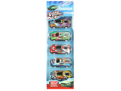 85435 [RR-SET-2023750-R] Машина металл ROAD RACING набор СУПЕРКАР 7 см, 5 шт, инерция, в ассорт, кор. Технопарк в кор2*108наб