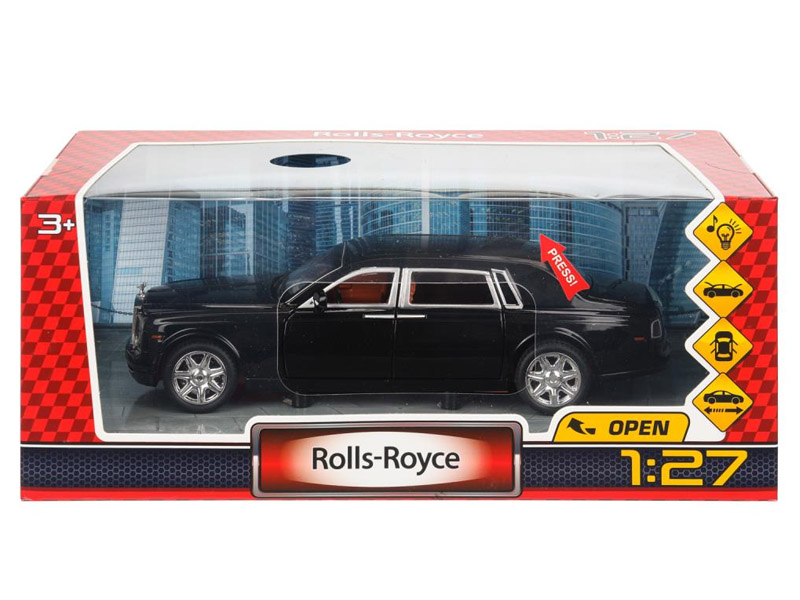 Купить оптом Машина металл свет-звук rolls-royce, 20 см, двери, капот, багажник, инерция Технопарк в кор.24шт в Луганске