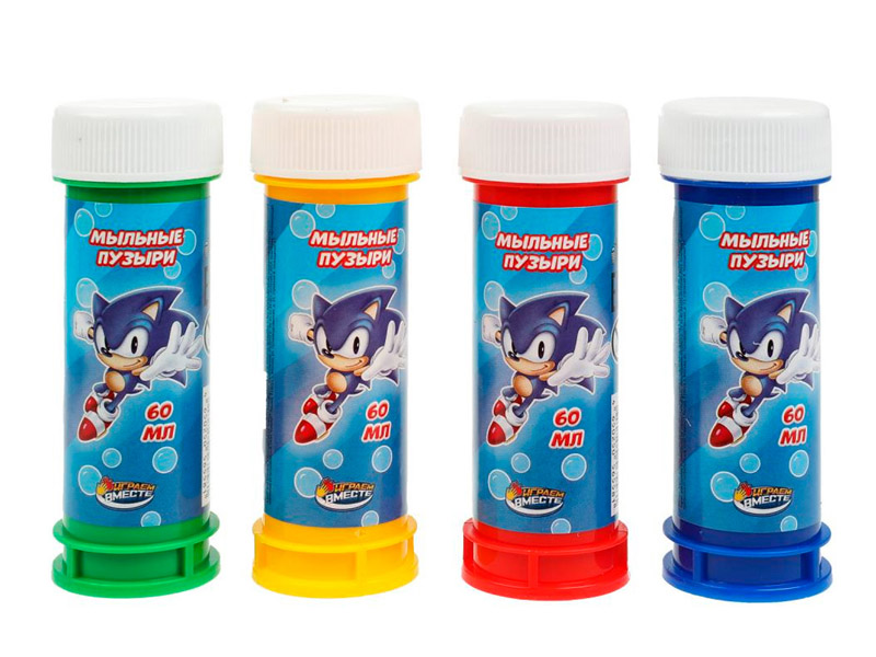 Купить оптом Мыльные пузыри «Быстрый ежик» 60 мл 36шт/уп 01082-60ЭД в Луганске