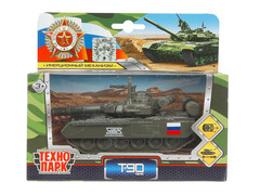 85961 [SB-16-19-T90-G-WB.19] Модель металл ТАНК Т-90, 12 см, подвиж. дет., инерц.,кор. Технопарк в кор.2*24шт