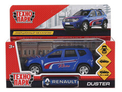 Машина металл RENAULT DUSTER СПОРТ 12 см, двери, багаж, инерц., кор. Технопарк в кор.2*36шт