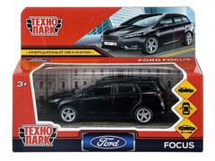 86212 [FOCUSSW-12-BK] Машина металл FORD FOCUS TURNIER длина 12 см, двер, баг, инерц, черный, кор. Технопарк в кор.2*36шт FOCUSSW-12-BK (72)