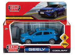 86129 [GC-11-BU] Машина металл кроссовер Geely Coolray  длина 10,5 см, инерц, синий, в кор. Технопарк GC-11-BU