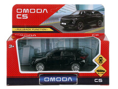 86246 [C5-11-BK] Машина металл кроссовер Omoda C5 длина 10,5 см,инерц,черный, в кор. C5-11-BK