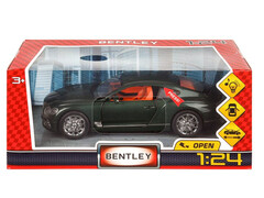 86249 [2007C192-R] Машина металл свет-звук Bentley КУПЕ, 20 см, двери, капот, багажник, инерция - в кор.2*12шт 2007C192-R