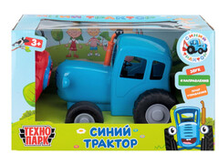 Модель р/у СИНИЙ ТРАКТОР 20 см, звук, синий, пуоьт управления,кор. Технопарк в кор.36шт BLUTRA-20RCS-BU (36)
