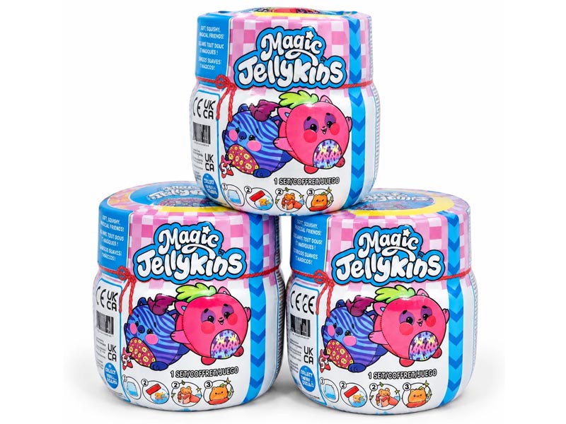 Купить оптом Мягкая игрушка-сюрприз Magic Jellykins в баночке KKX-19512 в Луганске