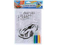 Объемная картина hot wheels MultiArt в кор.100шт VMP-128191