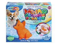 Мыло своими руками, с формочкой корги MultiArt в кор.100шт SOAPKORG-141627