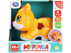 86397 [HT1454-R] Каталка Мурочка ,10 песен,стихов и звуков. в кор. Умка в кор.36шт HT1454-R