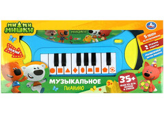 86403 [ZY1246550-R] Музыкальное пианино Ми-ми-мишки 35+песен,звуков и стихов.кор.бат Умка в кор.84шт ZY1246550-R