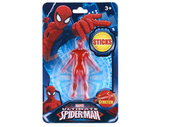 86419 [YN-SPM01-RU] Игрушка тянучка красный человек, 10 см, блистер - в кор.6*24шт YN-SPM01-RU