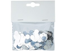 86886 [87138] Конфетти Радужные кружочки из ПВХ 15 г. Арт.87138