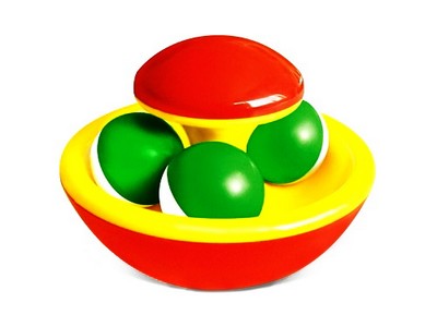 Погремушка "Гриб неваляшка"