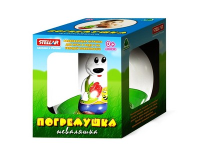 Погремушка Неваляшка "Мишка"