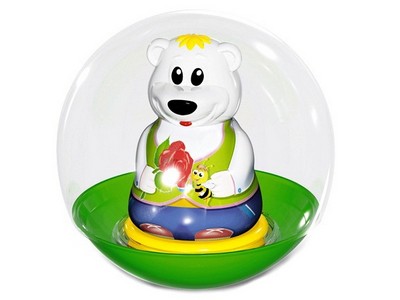 Погремушка Неваляшка "Мишка" в п/пакете