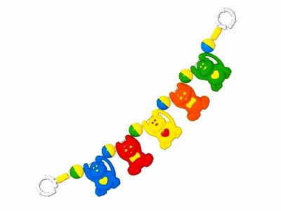 Купить оптом Погремушка подвеска на коляску 01516 в Луганске