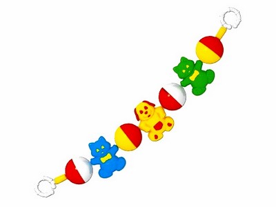 Погремушка подвеска на кроватку "Домашние любимцы"