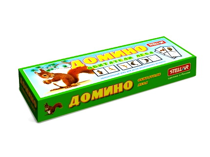 Домино № 18 "Обитатели леса"