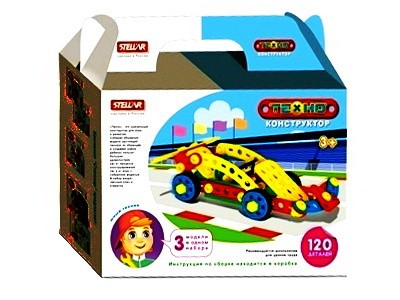 Конструктор "Техно" 120 дет. "Болид"