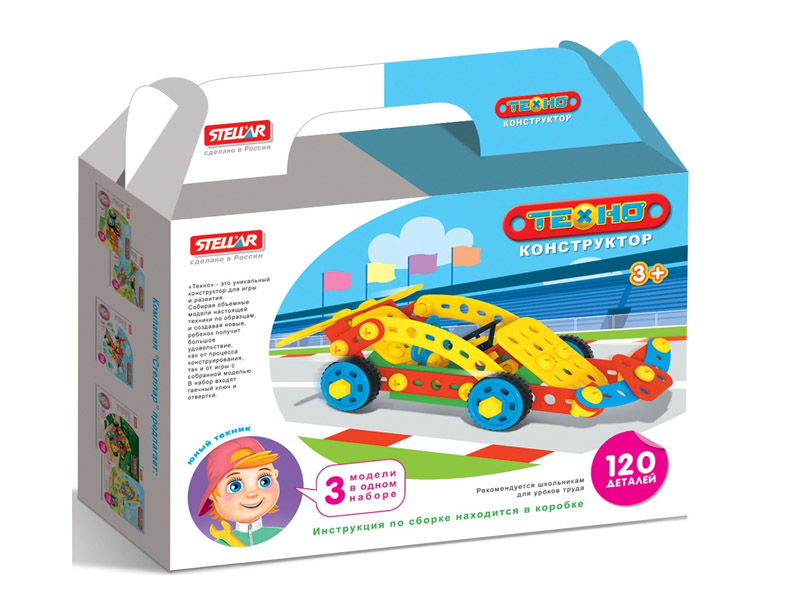 Купить оптом Конструктор "Техно" 120 дет. "Болид" в Луганске