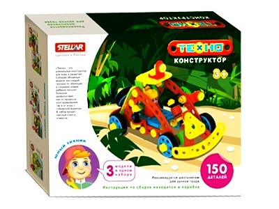 Конструктор "Техно" 150 дет. "Джип"