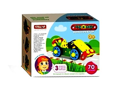 Конструктор "Техно" 70 дет. "Кабриолет"