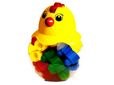 Конструктор "Колобок" 27 дет. ПЭТ