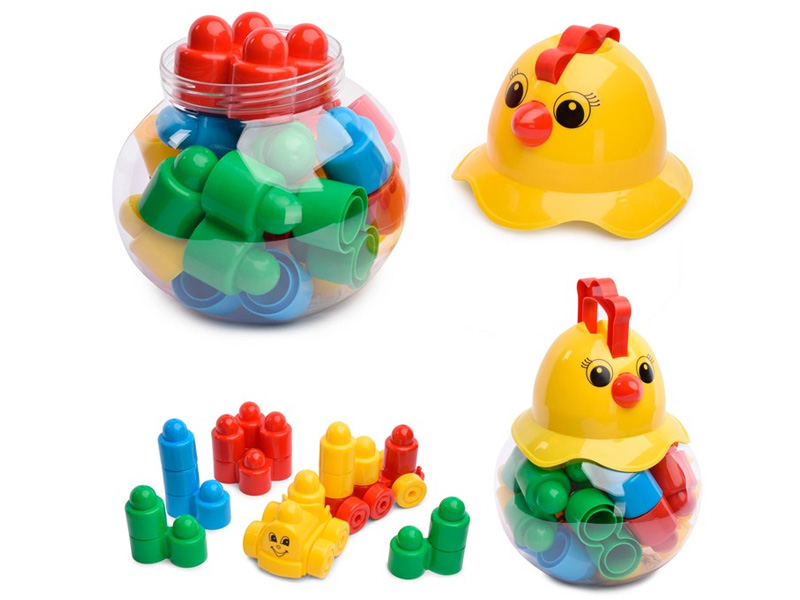 Купить оптом Конструктор "Колобок" 27 дет. ПЭТ в Луганске