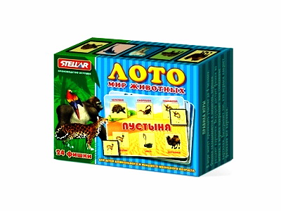 Купить оптом Лото "Мир животных" в Луганске