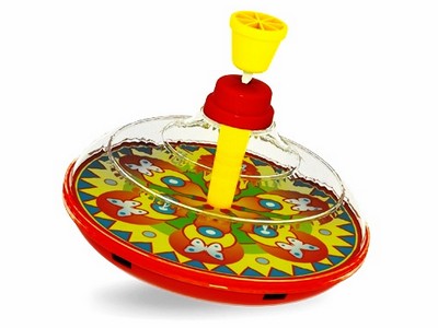 Юла прозрачная большая