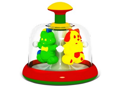 Юла-карусель "Домашние любимцы" в п/пакете