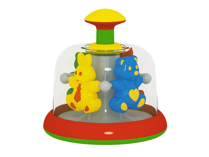 Купить оптом Юла-карусель "Лесная сказка" в п/пакете в Луганске