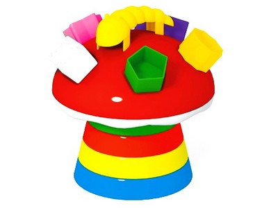 Логическая пирамидка "Гриб"