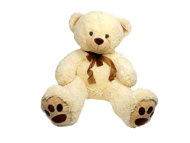 Медведь Бежевый сердце грудь 4505/110