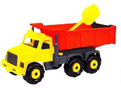 Автомобиль-самосвал "Супергигант"+ лопата большая