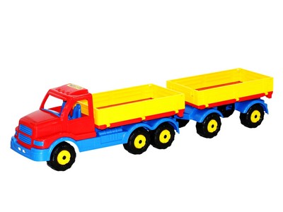 Автомобиль бортовой "Сталкер" с прицепом