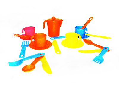 Набор посуды "Анюта" на 4 персоны 22 эл. в сеточке 3841