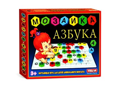 Мозаика "Азбука" (поле 32*25 см)