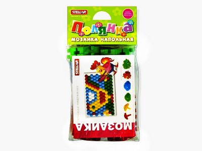 Купить оптом Мозаика "Полянка" (диаметр 60мм/26 деталей) п/пакет в Луганске