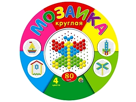 Купить оптом МОЗАИКА КРУГЛАЯ 80 шт М-5655 в Луганске