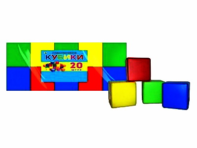 КУБИКИ ВЫДУВНЫЕ 20 шт