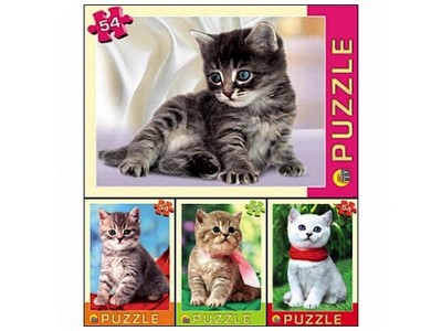 ПАЗЛЫ 54 элемента. КОТЯТА кратно 32