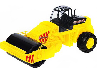 Дорожный каток в сеточке